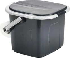 Branq Toiletemmer Draagbaar Met Deksel - 15,5L - Antraciet -Winkel Voor Kampeerartikelen 1200x999 1