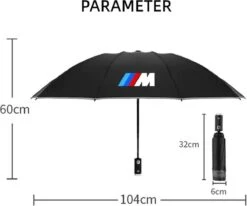 Bmw Paraplu ///M Power Motorsport M Performance Zwart E46 E87 E88 E82 E81 E90 E91 E92 E93 E60 E61 E63 E 64 X1 X2 X3 X4 X5 X6 -Winkel Voor Kampeerartikelen 1200x999