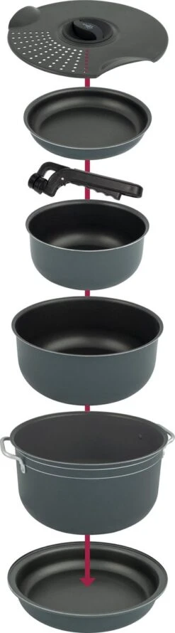 Bo-Camp Pannenset - Camping - 7-delig - Aluminium 27 Bo-Camp Pannenset - Camping - 7-delig - Aluminium -Winkel Voor Kampeerartikelen 333x1200 2