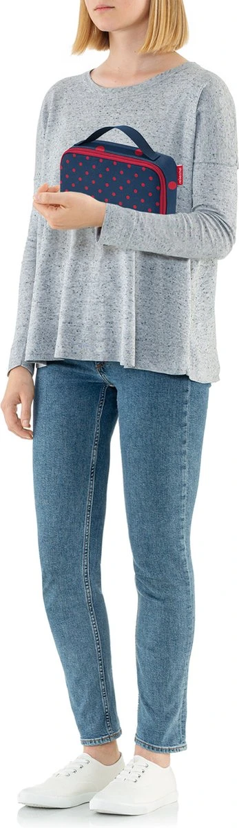 Reisenthel Thermocase Lunchbox - 1,5L - Mixed Dots Red Rood 5 Reisenthel Thermocase Lunchbox - 1,5L - Mixed Dots Red Rood - Afbeelding 3