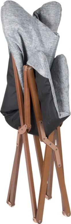 Bo-Camp - Urban Outdoor - Relaxstoel - Bloomsbury - L - Oxford Polyester - Grijs -Winkel Voor Kampeerartikelen 382x1200