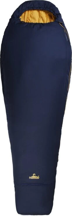 NOMAD Inca 750 - Mummy Slaapzak - 210 X 80/50 - Donkerblauw -Winkel Voor Kampeerartikelen 401x1200