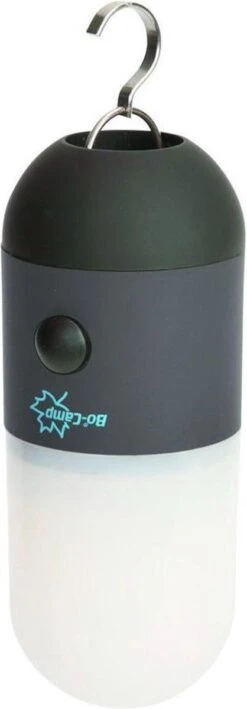 Bo-Camp Tafel-/hanglamp - Glow - High Power Led - 120 Lumen - Tentlamp - Grijs -Winkel Voor Kampeerartikelen 418x1200