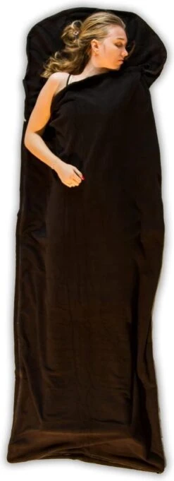 Lowland Fleece Deken - Lakenzak - Navy