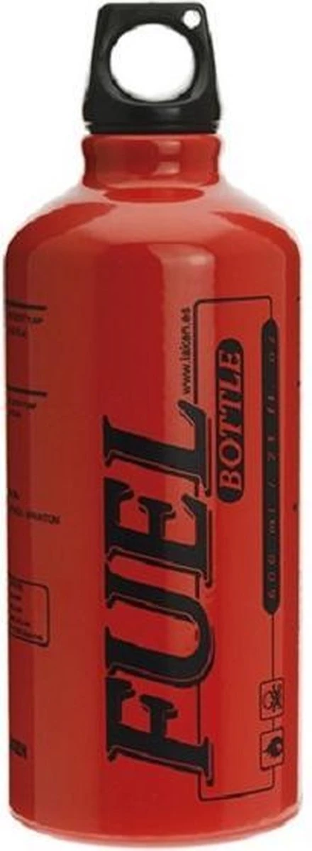 Brandstoffles, Benzinefles, Fuel Bottle, Aluminium, Laken, Rood, 0.6 Liter 3 Brandstoffles, Benzinefles, Fuel Bottle, Aluminium, Laken, Rood, 0.6 Liter