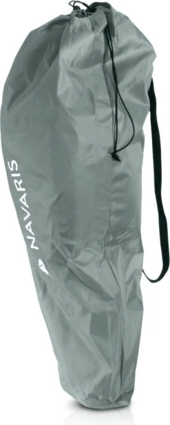 Navaris Klapstoel XXL - Campingstoel Met Opbergtas - Draagbare Stoel Voor Kamperen, Festivals En Vissen -Strandstoel - Inklapbaar - Grijs -Winkel Voor Kampeerartikelen 480x1200