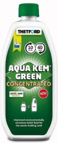 Thetford Aqua Kem Green - Concentrated - 0,75L -Winkel Voor Kampeerartikelen 490x1200