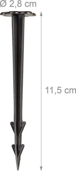 Relaxdays Grondzeilpen Kunststof - 100 Haringen - Grondpen Tuinzeil - Grondharing Set -Winkel Voor Kampeerartikelen 538x1200 1