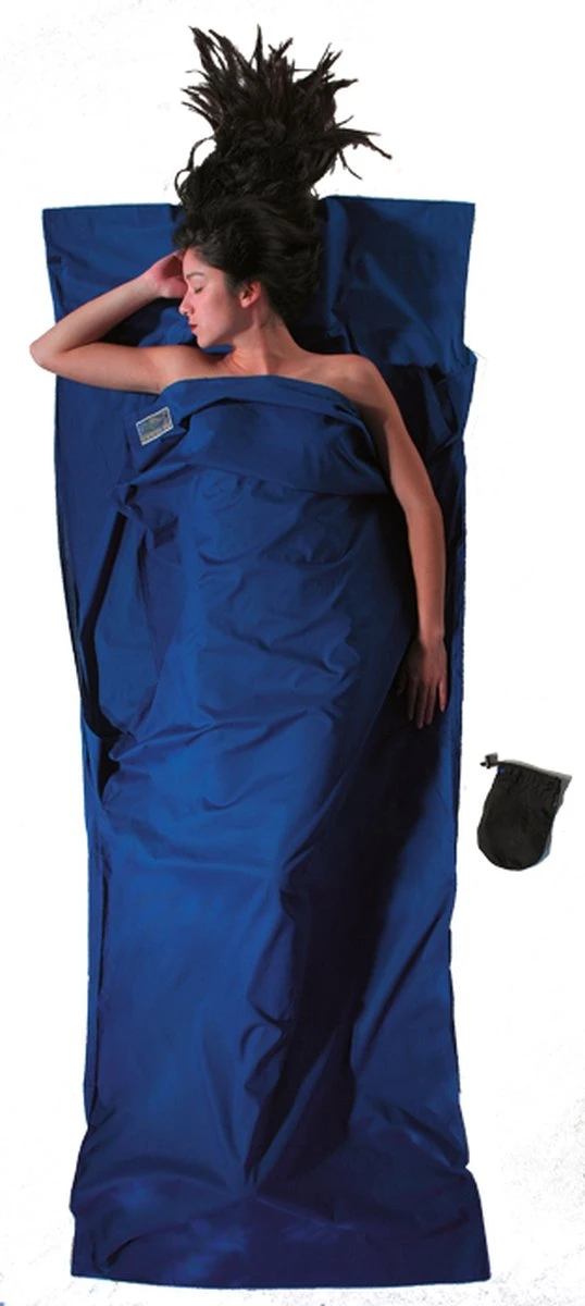 Cocoon TravelSheet - Lakenzak - Katoen - Ultramarine Blue 9 Cocoon TravelSheet - Lakenzak - Katoen - Ultramarine Blue - Afbeelding 7