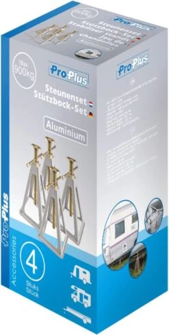 ProPlus Steunenset Aluminium 4 Stuks 360803 -Winkel Voor Kampeerartikelen 606x1200 1