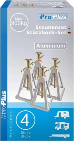 ProPlus Steunenset Aluminium 4 Stuks 360803 -Winkel Voor Kampeerartikelen 631x1200
