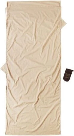 Cocoon TravelSheet - Lakenzak - Egyptisch Katoen - Beige -Winkel Voor Kampeerartikelen 653x1200 4