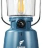 Favour L0818 Retro Camping Lamp Oplaadbaar LED, 320 Lumen, IP64 Waterdicht, Draagbare Kampeerlamp, Tentlamp, Acculamp, Traploos Dimbare Lamp Incl. Kaarslicht-modus, Blauw -Winkel Voor Kampeerartikelen 694x1200