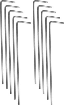 Springos Tentharingen | Haringen | Grondpennen | Staal | 10 Stuks 16 Springos Tentharingen | Haringen | Grondpennen | Staal | 10 Stuks -Winkel Voor Kampeerartikelen 734x1200