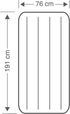 Intex Luchtbed - Classic Downy - Formaat: Cot - B76 X L191 X H25 Cm - 1 Pers. - Met Reparatieset 15 Intex Luchtbed - Classic Downy - Formaat: Cot - B76 X L191 X H25 Cm - 1 Pers. - Met Reparatieset -Winkel Voor Kampeerartikelen 737x1200 2