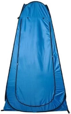 Merkloos 4 In 1 Pop-up Douchetent Voor Omkleden, Douchen, Toilet En Opslag - 1 Persoons Tent - Camping Douche En Omkleedtent - Inclusief Haringen En Draagtas - 190 X 110 X 110 Cm Blauw -Winkel Voor Kampeerartikelen 750x1200 2