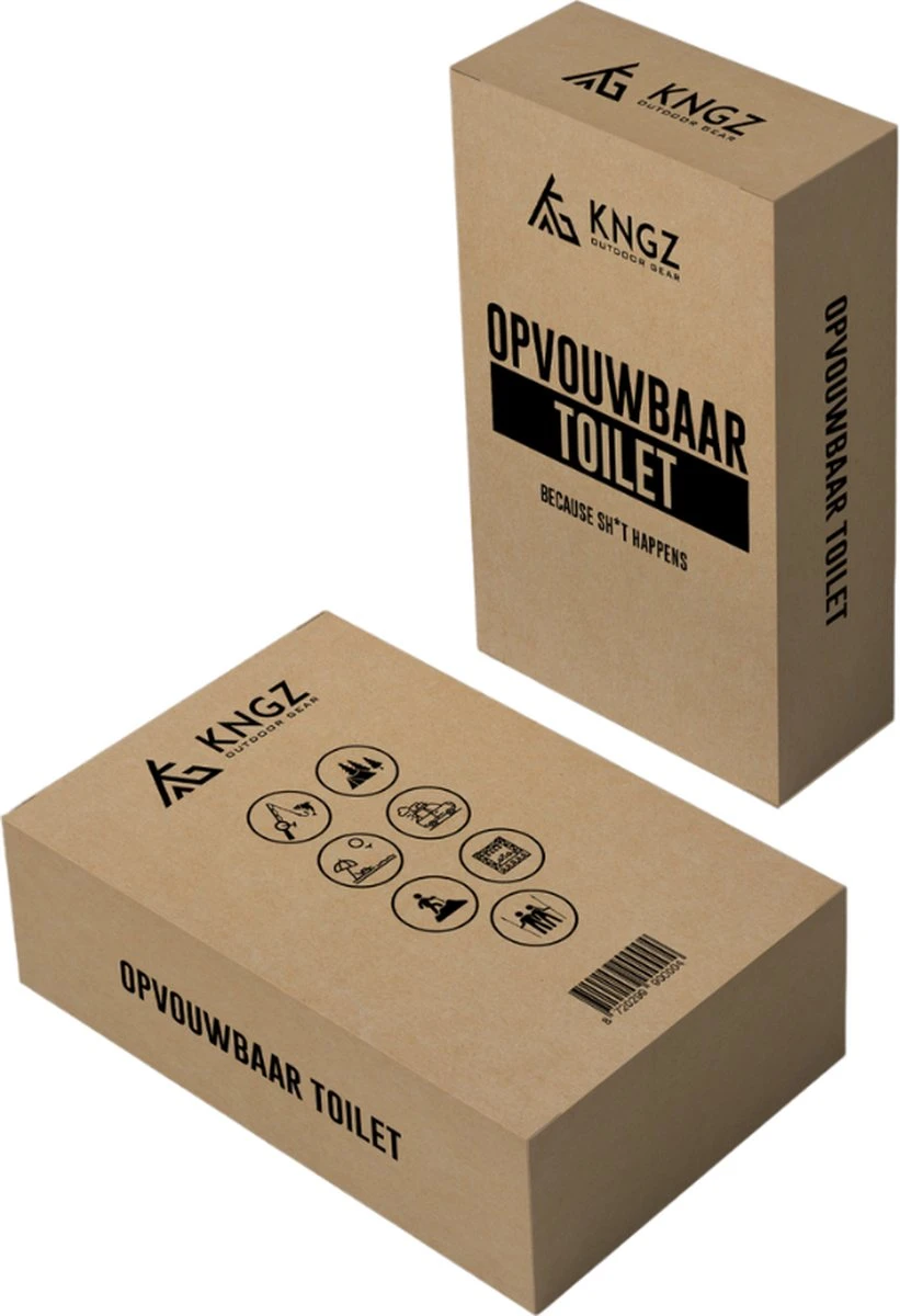 KNGZ Outdoor Gear – Camping Toilet – Nieuw Model – Biologisch Afbreekbare Zakjes – Opvouwbare Camping Toilet Met Deksel – Camping Toilet Hoge Zit – Draagbare WC Emmer Volwassen – Draagbaar Mobiel Potje – Nachtemmer – Opvouwbaar Toilet – Kamperen 11 KNGZ Outdoor Gear – Camping Toilet – Nieuw Model – Biologisch Afbreekbare Zakjes – Opvouwbare Camping Toilet Met Deksel – Camping Toilet Hoge Zit – Draagbare WC Emmer Volwassen – Draagbaar Mobiel Potje – Nachtemmer – Opvouwbaar Toilet – Kamperen - Afbeelding 9