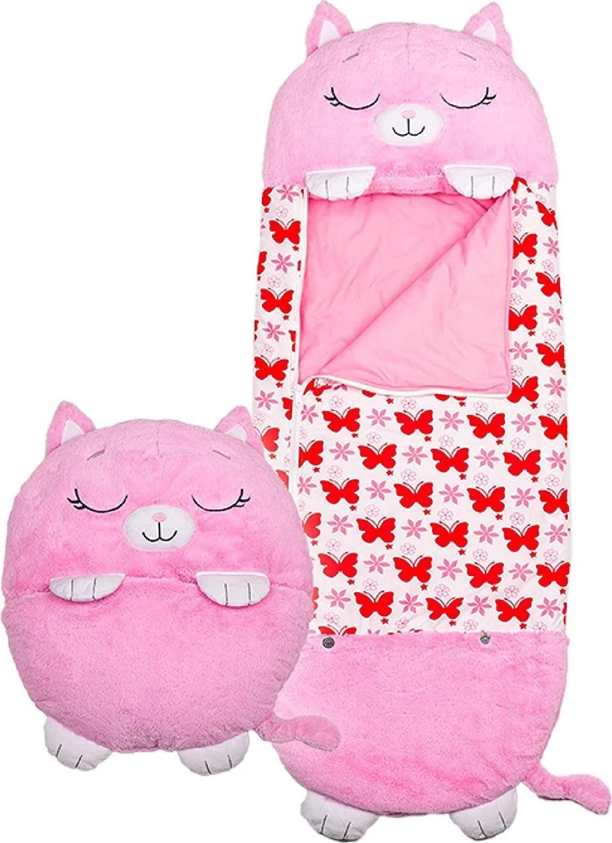 Roze Kat Kinderen Slaapzak -180 Cms |slaapzak Junior | Nappers | Children Sleeping Bag | Kinderen Slaapzak | Super Soft 2 In 1 Fun Pillow &Sleepy For Boys | Roze Kat Slaapzak | Zachte Slaapzak | Knuffel Slaapzak | 2 In 1 Slaapzak | Kinderen 3 Roze Kat Kinderen Slaapzak -180 Cms |slaapzak Junior | Nappers | Children Sleeping Bag | Kinderen Slaapzak | Super Soft 2 In 1 Fun Pillow &Sleepy For Boys | Roze Kat Slaapzak | Zachte Slaapzak | Knuffel Slaapzak | 2 In 1 Slaapzak | Kinderen