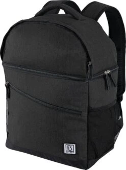 Brisby 4 Laags Geïsoleerde Koeltas Rugzak - 25 Liter - Met Handige Vakken Voor Bestek En Essentials - Waterafstotend Materiaal - Zwart -Winkel Voor Kampeerartikelen 891x1200