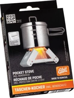 Esbit Brander Pocket Stove M - Incl 2x27 Gr Esbit Blokjes - Compact -Winkel Voor Kampeerartikelen 904x1200 3