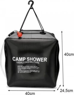 Merkloos Buitendouche Solar - Camping Douche - Solar Buitendouche - Buitendouche Met Warm Water - Zonnedouche - Draagbare Douche - Douchezak 40L -Winkel Voor Kampeerartikelen 938x1200 1