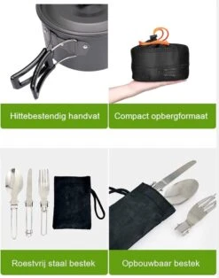 Hikr® Camping Pannenset - Complete 22-delige Kookset - Lichtgewicht - Kookgerei Servies - Outdoor - BPA-vrij - Keukengerei Set 14 Hikr® Camping Pannenset - Complete 22-delige Kookset - Lichtgewicht - Kookgerei Servies - Outdoor - BPA-vrij - Keukengerei Set -Winkel Voor Kampeerartikelen 945x1200 5