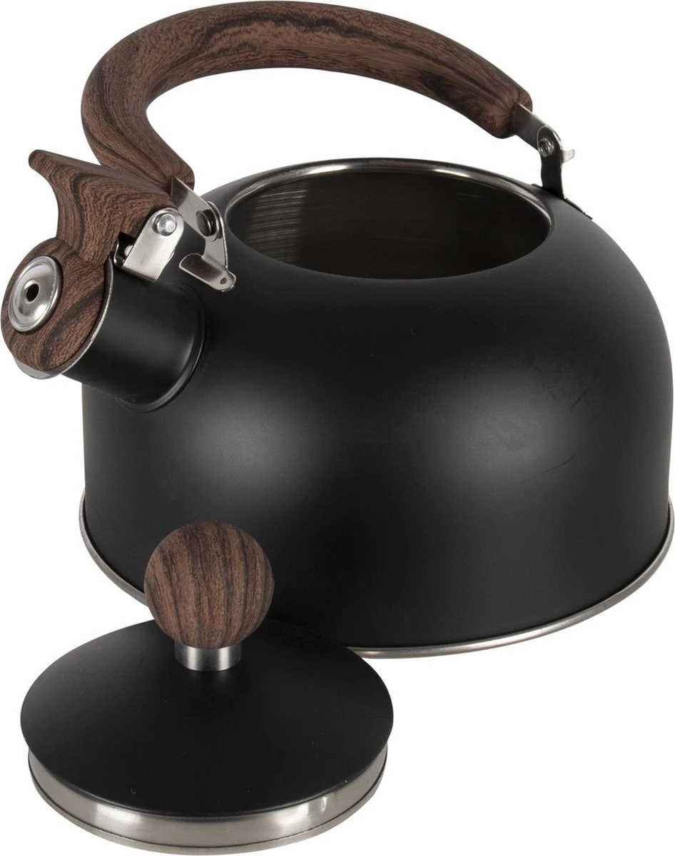 Bo-Camp Industrial - Fluitketel - Pettygrove - Wegklapbare Greep- 1.2 Liter 4 Bo-Camp Industrial - Fluitketel - Pettygrove - Wegklapbare Greep- 1.2 Liter - Afbeelding 2